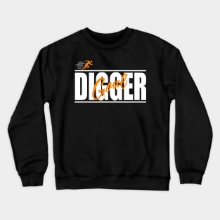 Run Goal Digger Crewneck Sweatshirt